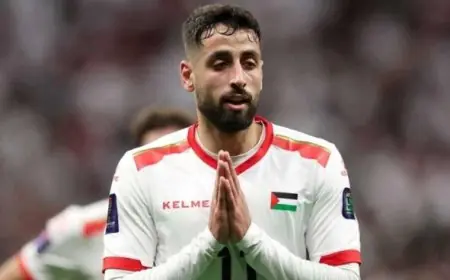 بقيادة الدباغ.. فلسطين تُحقق انتصاراً كبيراً على طاجيكستان بأربعة أهداف مقابل لا شيء