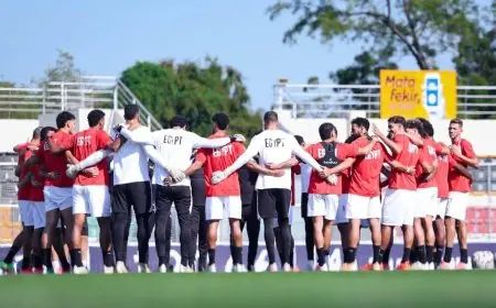 منتخب مصر ينهي تدريباته تحضيرًا لمواجهة مثيرة أمام جنوب السودان غدًا
