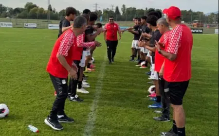 منتخب الناشئين ينهي تدريباته استعدادًا لمواجهة حاسمة ضد كولومبيا في كأس الصداقة