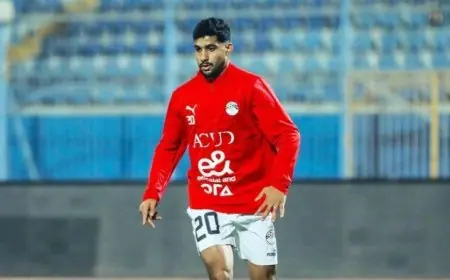 إبراهيم عادل يسجل الهدف الثالث لمنتخب مصر في مرمى جنوب السودان «فيديو»