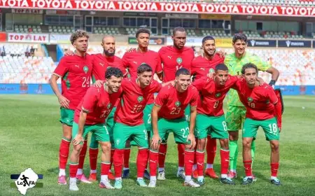 المنتخب المغربي يتألق بفوز ساحق على ليسوتو ويتصدر مجموعته في تصفيات كأس أمم أفريقيا