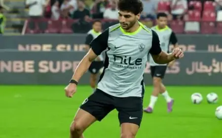 عمرو ناصر يعزز تدريباته مع الزمالك استعدادًا للعودة القوية