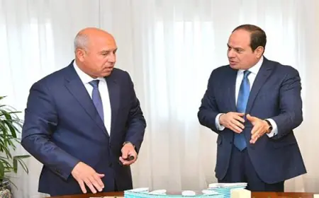 الرئيس السيسي يستعد لافتتاح ميناء السخنة قريبا كما أعلن كامل الوزير