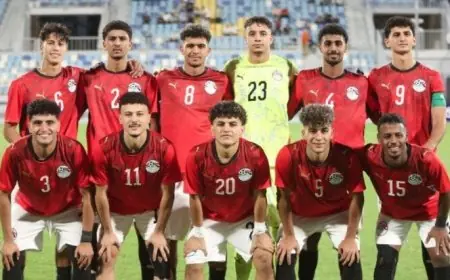 حكم مغربي يقود مباراة مصر وتونس في تصفيات كأس أمم إفريقيا للشباب