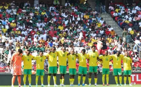 جنوب أفريقيا تحقق فوزًا ساحقًا بخماسية ضد إريتريا في تصفيات كأس أمم أفريقيا