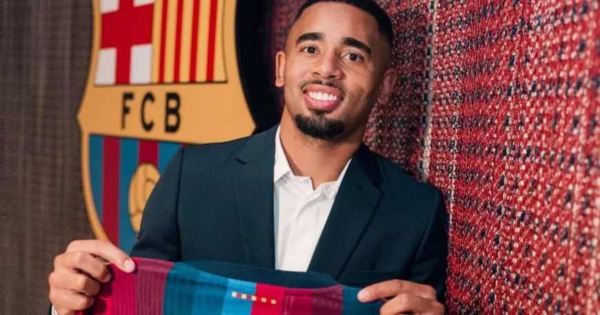 برشلونة يتعاقد مع غابرييل جيسوس من أرسنال رسمياً