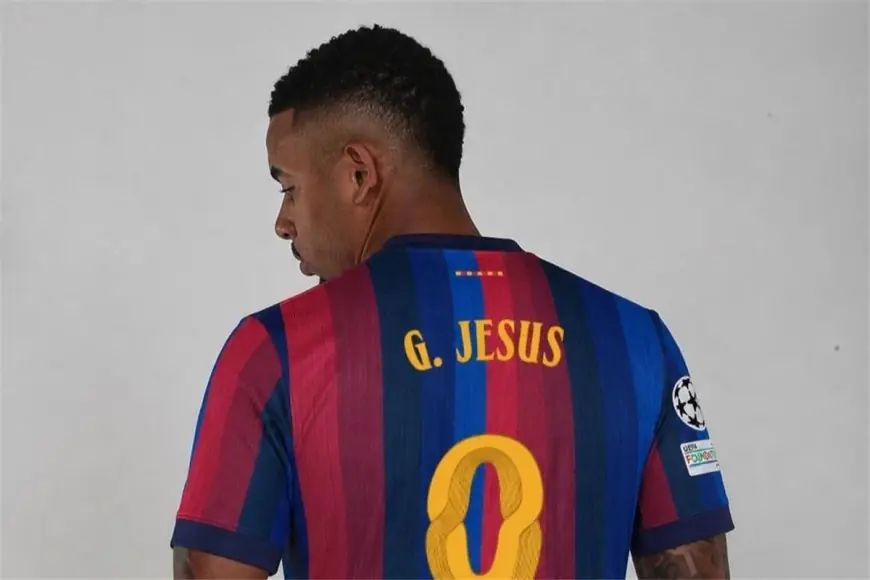 برشلونة يعلن تعاقده الرسمي مع النجم جابرييل جيسوس