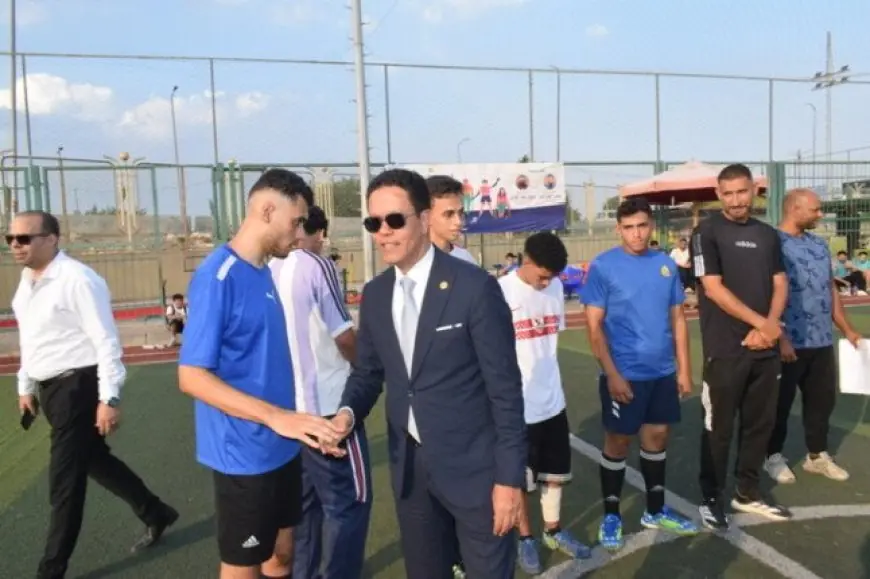 رئيس جامعة بنها يشارك في فعاليات المهرجان الرياضي الثالث لذوي الهمم