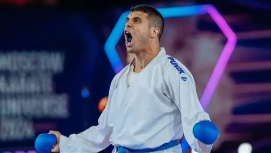 يوسف بدوي يحقق إنجازاً مشرفاً بفوزه ببرونزية الكاراتيه في ألعاب البحر المتوسط