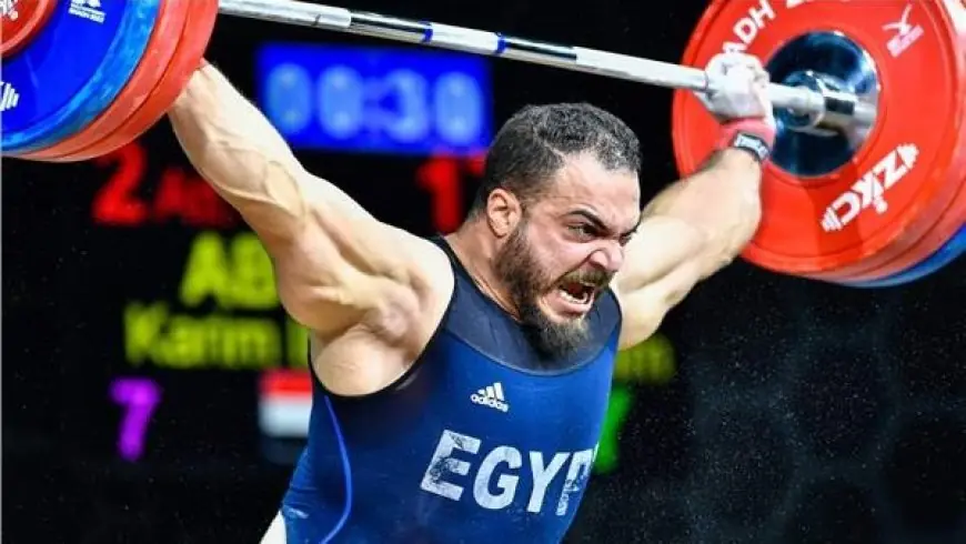 كريم كحلة يتألق بحصد ذهبية وبرونزية في رفع الأثقال بدورة ألعاب البحر المتوسط