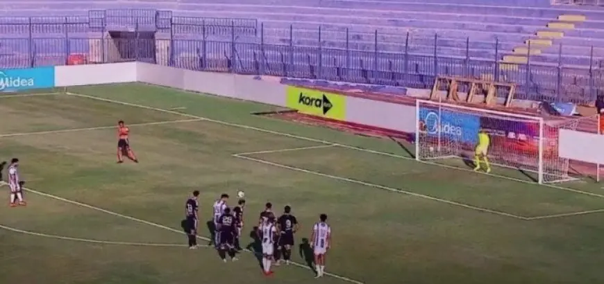 المقاولون العرب يتفوق على الجونة بهدف في الشوط الأول بالدوري الممتاز | «فيديو»