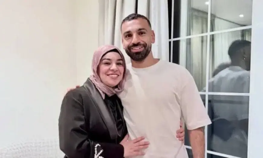 شقيقة محمد صلاح تكشف عن اسم مولود شقيقها الجديد وتستقبله بترحاب خاص