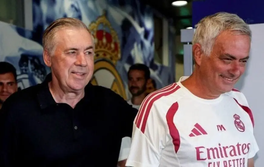 أنشيلوتي يتواجد في تدريبات ريال مدريد لمتابعة الحالة الصحية للثلاثي البرازيلي قبل فترة التوقف الدولي