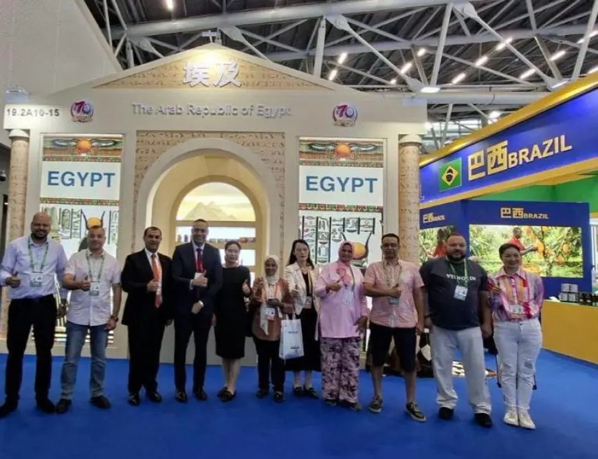 جهاز تنمية المشروعات يضخ طاقاته في معرض الصين الدولي لدعم المشروعات المتوسطة والصغيرة