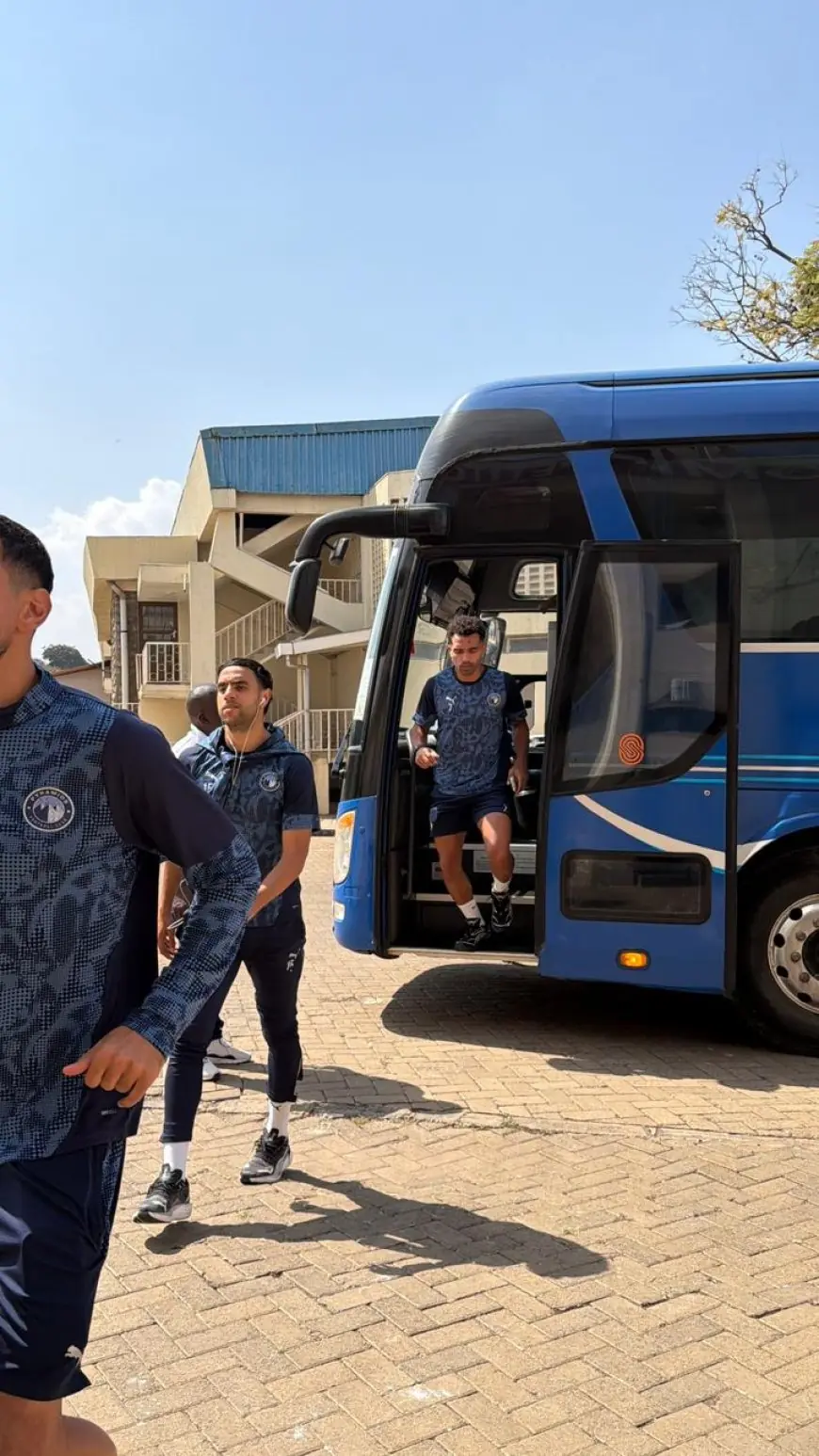 بيراميدز يستعد لمواجهة جورماهيا في دوري الأبطال بمرانه الأخير في نيروبي