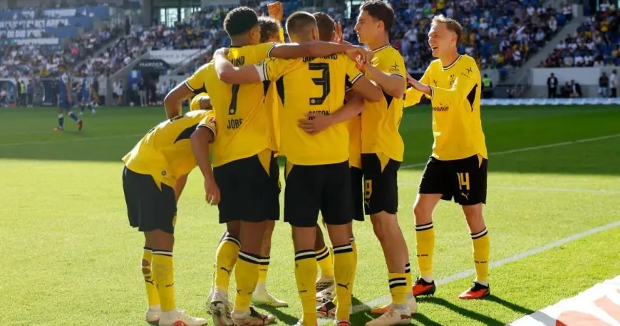 دورتموند وإلفرزبيرغ يحققان انتصارات مذهلة في الدوري الألماني