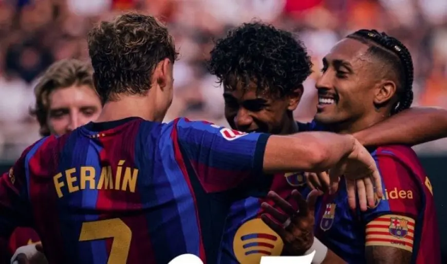 برشلونة يحقق فوزاً ساحقاً على فالنسيا بخمسة أهداف دون رد ويستمر في صدارة الدوري الإسباني «فيديو»
