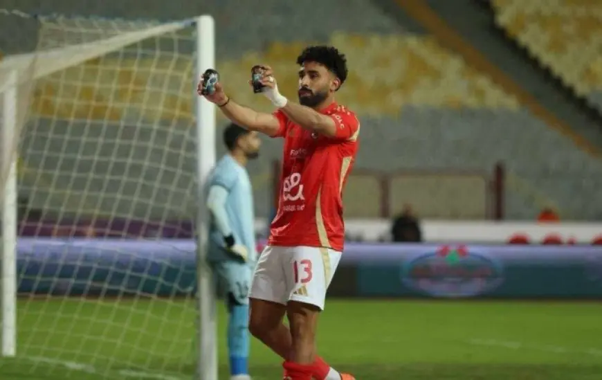 مروان عطية يُشارك في تدريبات الأهلي بعد تعافيه من نزلة البرد