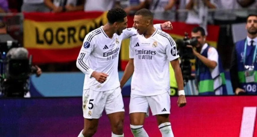 مبابي يتصدر تشكيلة ريال مدريد في مواجهة إنتر ميلان في افتتاح دوري أبطال أوروبا