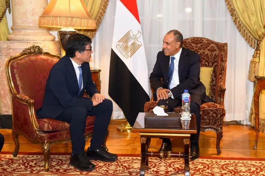 وزير الخارجية يلتقي بالرئيس التنفيذي لمجموعة تويوتا تسوشو اليابانية لتعزيز العلاقات الاقتصادية