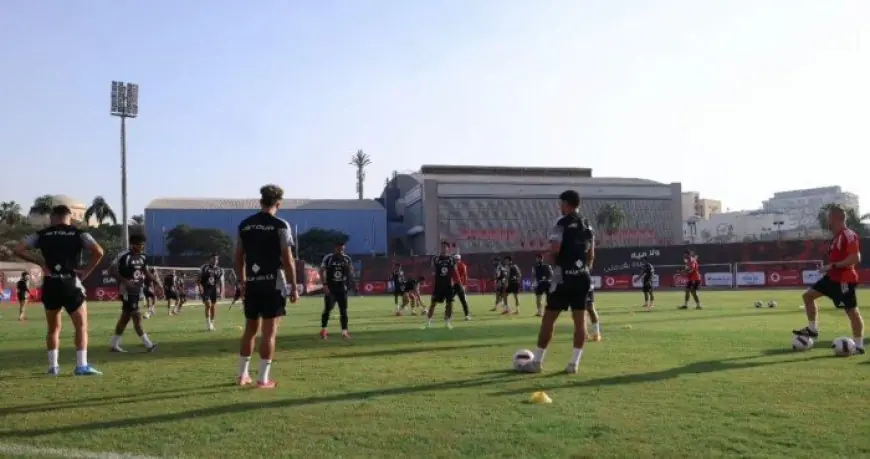 الأهلي يُنهي تحضيراته لمباراة المقاولون العرب في الدوري