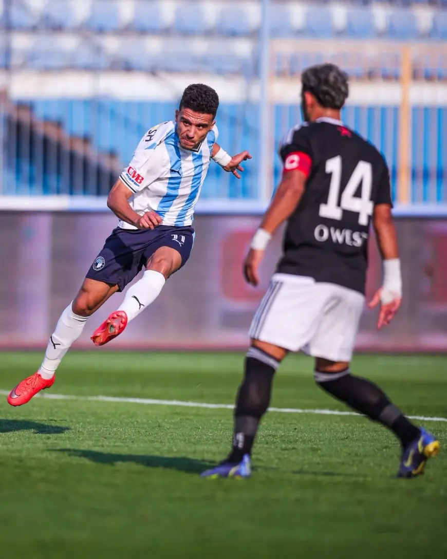 تعادل سلبي يسيطر على الشوط الأول في مواجهة بيراميدز والجونة