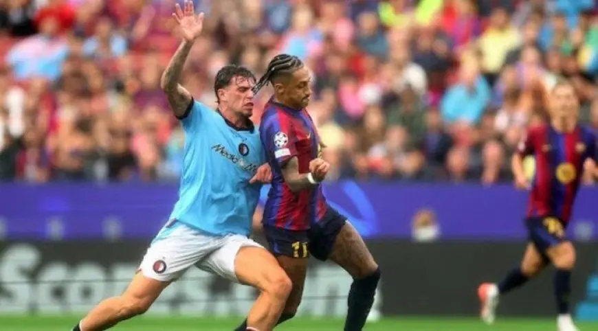 برشلونة يسحق فينورد بخمسة أهداف في دوري أبطال أوروبا