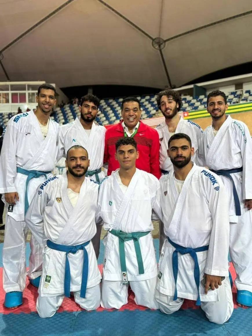 الكاراتيه المصري يحقق إنجازًا كبيرًا بحصد 36 ميدالية ويتصدر القمة الأفريقية في الجزائر