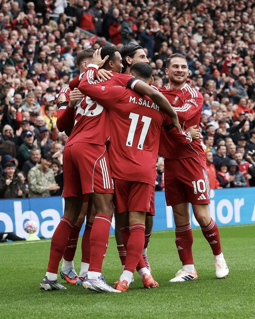 ليفربول يستعرض قوته الكاملة ضد فولهام في الدوري الإنجليزي