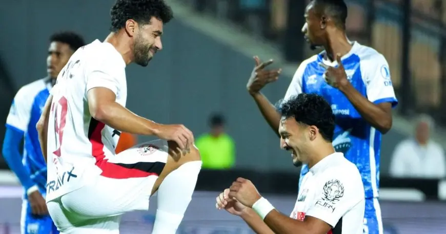 الزمالك يسجل ثلاثية في 12 دقيقة ليفوز بدوري الأبطال