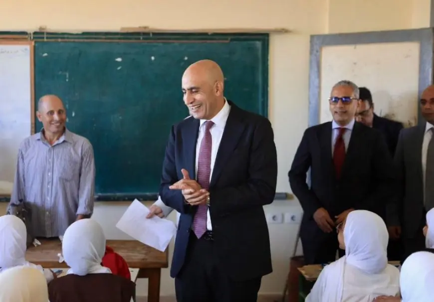 وزير التعليم يزور مدارس كفر الشيخ في انطلاقة العام الدراسي الجديد
