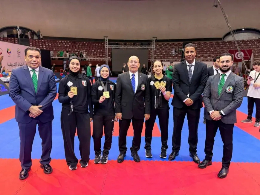 إنجاز مصري باهر: 46 ميدالية جديدة في بطولة أفريقيا للكاراتيه