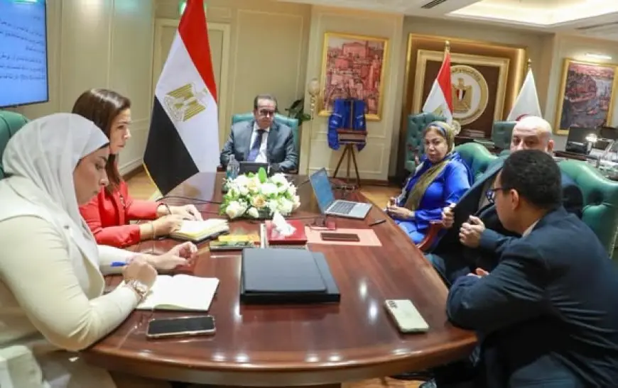 وزير الصحة يناقش تعزيز التعاون مع رئيس الأمانة الفنية للمجلس الوطني للتعليم والبحث والابتكار