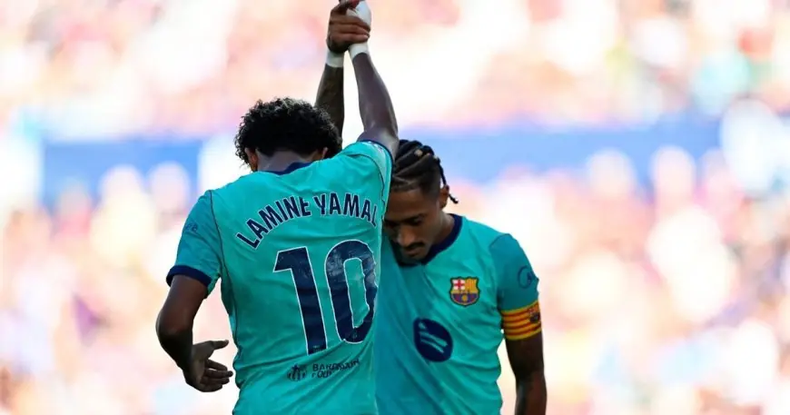برشلونة يتجاوز عقبة ليفانتي ويعزز سلسلة انتصاراته في الدوري الإسباني