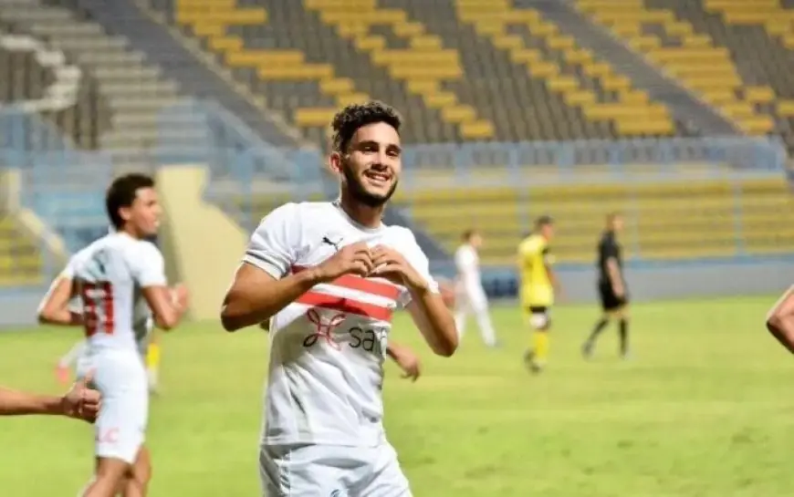 حسام أشرف يقود هجوم الزمالك أمام غزل المحلة في الدوري