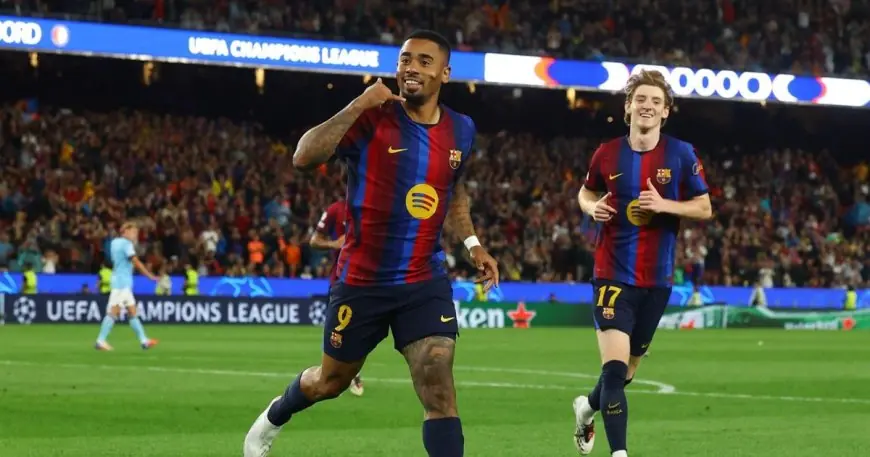 غابرييل جيسوس يقود هجوم برشلونة ضد راسينغ