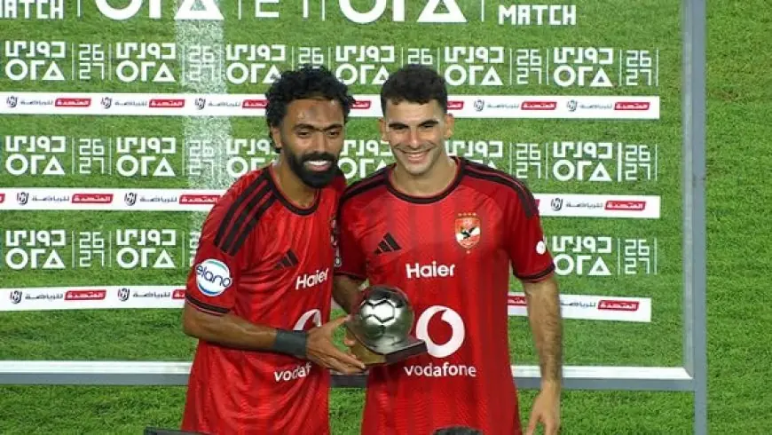 زيزو يقود الأهلي لصدارة الدوري ويتوج برجل مباراة أبو قير للأسمدة والأهلي
