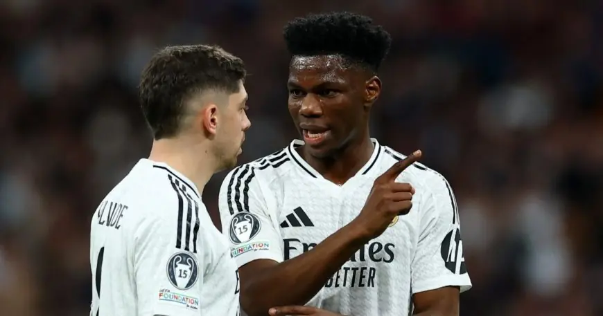 تشواميني وفالفيردي يعلنان اتفاق السلام في ريال مدريد