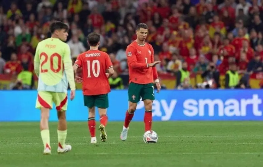 كريستيانو رونالدو يتصدر قائمة منتخب البرتغال في دوري الأمم الأوروبية