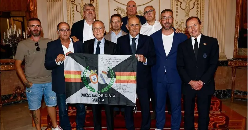 فلورنتينو بيريز يزور سبتة: دعم متواصل من ريال مدريد لأهل المدينة في أوقات عصيبة