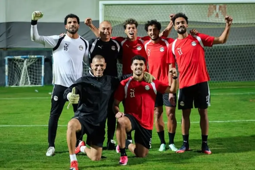 منتخب مصر يكثف تدريباته الاستشفائية والتقسيمات استعدادًا لتصفيات كأس أمم أفريقيا