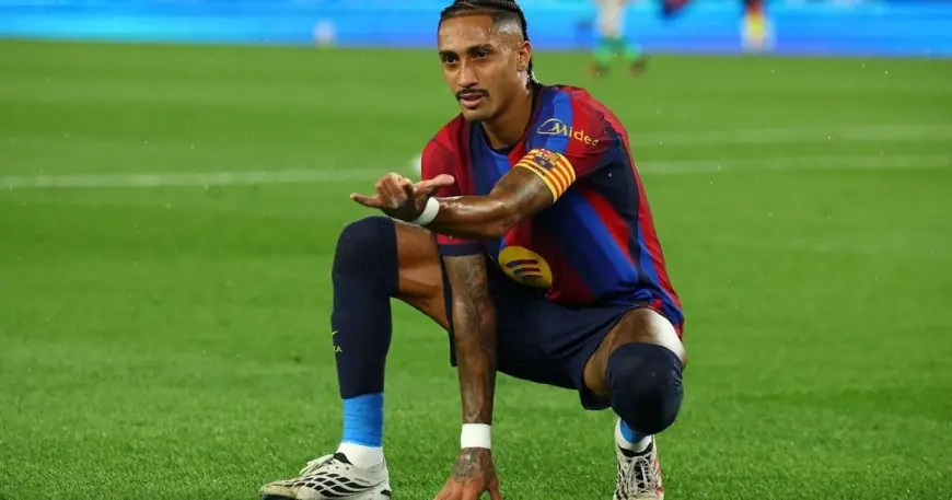 رافينيا يتألق: 11 هدفاً في 7 مباريات ويقترب من أرقام ميسي ورونالدو