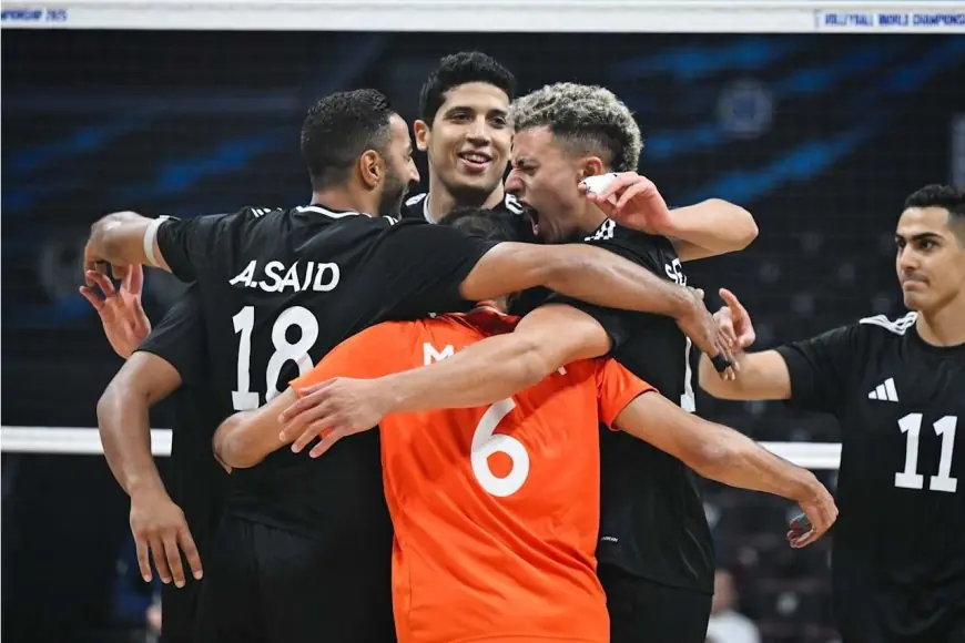 اليوم منتخب مصر يلاقي أفريقيا الوسطى في دور الـ16 لبطولة الأمم الأفريقية لكرة الطائرة
