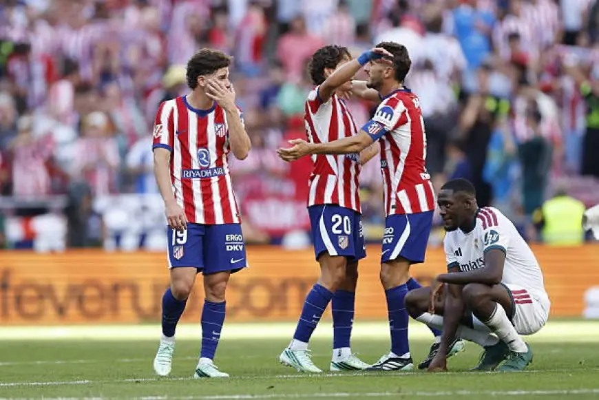 أتلتيكو مدريد يهزم ريال مدريد بثنائية ويتقدم للمركز الثاني في الدوري الإسباني