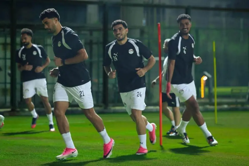 منتخب مصر يكثف تدريباته تحضيرًا للمواجهة المرتقبة ضد أنجولا اليوم