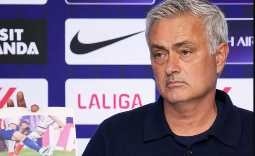 أتلتيكو مدريد يرد على مورينيو بعد حالة الجدل التحكيمي في ديربي العاصمة