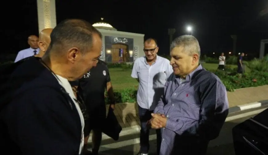 رئيس هيئة قناة السويس يلتقي بمنتخب الشباب ويشدد على دعم المنتخبات الوطنية