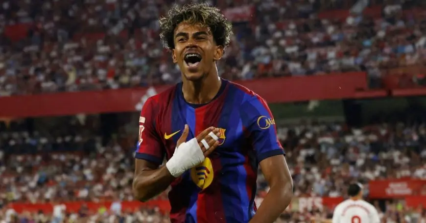 يامال يسعى لتحقيق ثلاثة ألقاب في دوري الأبطال والفوز بخمس كرات ذهبية