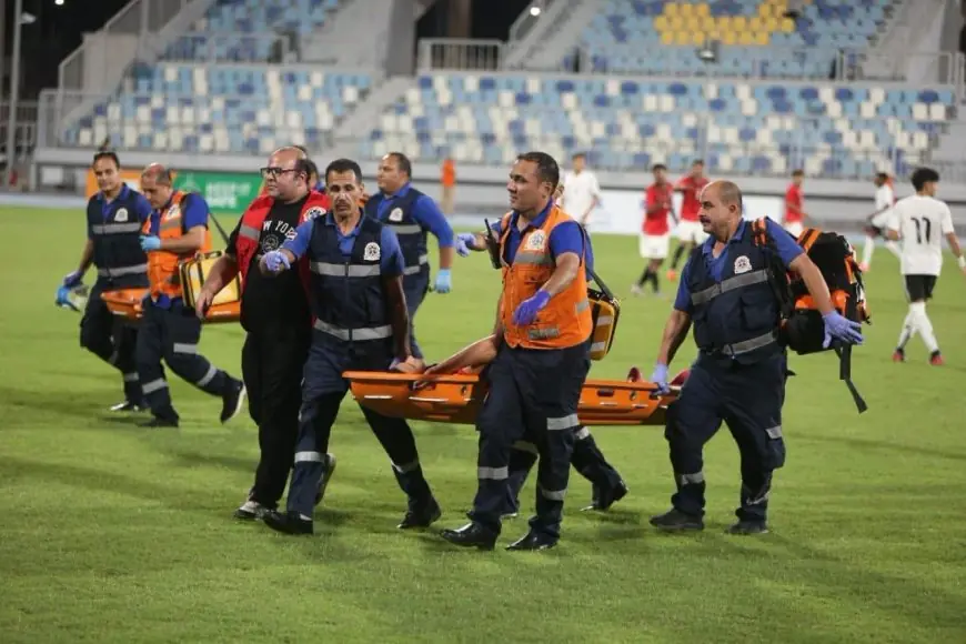 ارتجاج في المخ يضرب محمد رأفت لاعب منتخب الشباب
