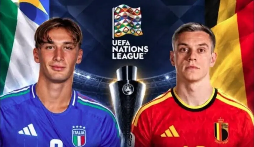 موعد مباراة إيطاليا وبلجيكا اليوم في دوري الأمم الأوروبية، القنوات الناقلة والمعلقون